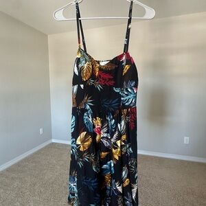 NWOT Tropical Print Pacific Vibes Dress
